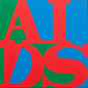 PS - AA Bronson AIDS poster