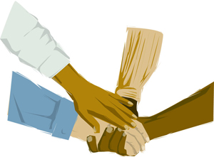 Une equipe de soins de sante