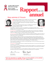 Rapport annuel 2001-2002