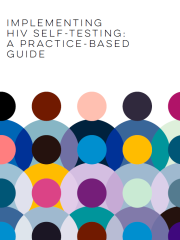 HIV Self-testing practice-based guide cover image