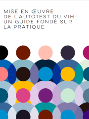 HIV Self-testing practice-based guide cover image FR