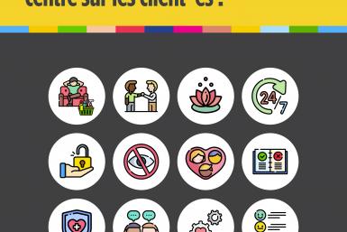 Douze caractéristiques d'un service de consommation supervisée (SCS) centré sur les client-es : Une trousse d'outils pour la conception, la prestation et l'évaluation des services