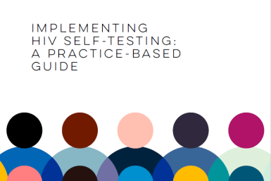 HIV Self-testing practice-based guide cover image