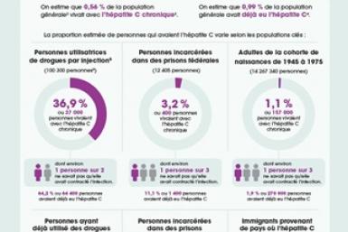 Estimations de l’hépatite virale chez les populations clés au Canada, 2021