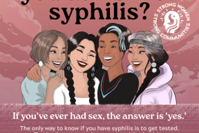 Snagging season syphilis poster